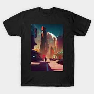 Cyberpunk City Series T-Shirt